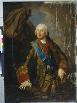 Unbekannter Künstler - Porträt von Fürst Michail Nikititsch Wolkonski (1713-1788)