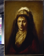 Tonci, Salvatore - Porträt von Gräfin Jekaterina Petrowna Rostoptschina (1776-1859) mit Schleier
