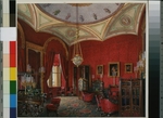 Hau, Eduard - Die Interieurs des Winterpalastes. Das Arbeitszimmer der Kaiserin Alexandra Fjodorowna