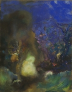 Redon, Odilon - Roger befreit Angelika