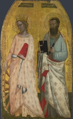 Ghissi, Francescuccio - Heilige Katharina und Bartholomäus