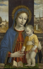 Bergognone, Ambrogio - Madonna mit dem Kind