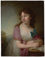 Borowikowski, Wladimir Lukitsch - Porträt von Fürstin Jekaterina Alexeiewna Dolgorukowa (1781-1860), geb. Gräfin Wassiljewa