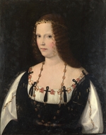 Veneto, Bartolomeo - Bildnis einer jungen Dame