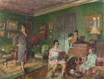 Vuillard, Édouard - Madame André Wormser und ihre Kinder