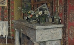 Vuillard, Édouard - Die Kaminplatte (La Cheminée)