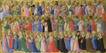 Angelico, Fra Giovanni, da Fiesole - Die Wegbereiter Christi mit Heiligen und Märtyrer (Altarbild fur San Domenico in Fiesole)