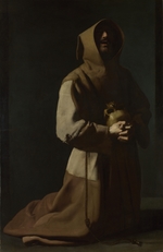 Zurbarán, Francisco, de - Meditation des heiligen Franziskus von Assisi