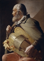 La Tour, Georges, de - Der blinde Drehleierspieler