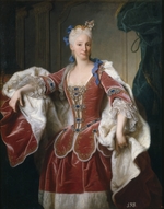 Ranc, Jean - Porträt von Elisabetta Farnese, Königin von Spanien