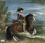 Velàzquez, Diego - Reiterporträt von Philipp IV. von Spanien