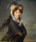 Vigée Le Brun, Louise Élisabeth - Porträt von Gräfin Irina Iwanowna Woronzowa, geb. Ismailowa (1768-1848)