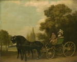 Stubbs, George - Dame und Herr in einem Phaeton