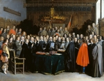 Ter Borch, Gerard, der Jüngere - Die Beschwörung des Westfälischen Friedens. Der Vertrag von Münster