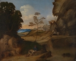 Giorgione - Der Sonnenuntergang (Il Tramonto)