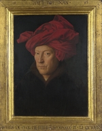 Eyck, Jan van - Bildnis eines Mannes (Selbstbildnis)