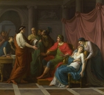 Taillasson, Jean-Joseph - Vergil liest Octavia und Augustus aus der Äneis vor