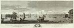 Eljakow, Iwan Petrowitsch - Blick auf die Neva zwischen dem Galeerenwerft und der Wassiljewski-Insel (Album zum 50-jährigen Jubiläum St. Petersburgs)