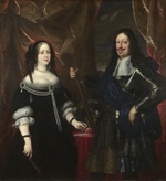 Sustermans, Justus (Giusto) - Porträt von Ferdinand II. de’ Medici, Großherzog von Toskana mit seiner Frau Vittoria della Rovere