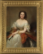 Dubufe, Édouard Louis - Porträt von Gräfin Maria Walewska (1786-1817)