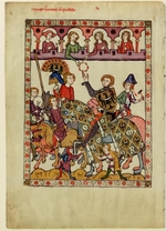 Unbekannter Künstler - Herzog Heinrich IV. von Schlesien-Breslau (Darstellung im Codex Manesse)