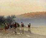 Sergejew, Nikolai Alexandrowitsch - Fischer am Dnjepr