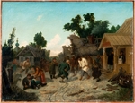 Solomatkin, Leonid Iwanowitsch - Vor der Schenke