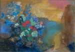 Redon, Odilon - Ophelias Blumen