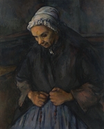 Cézanne, Paul - Porträt einer alten Frau mit Rosenkranz