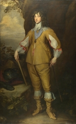 Dyck, Sir Anthonis van, (Werkstatt von) - Porträt von Karl I. Ludwig von der Pfalz (1617-1680), Pfalzgraf bei Rhein