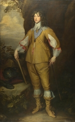 Dyck, Sir Anthonis van, (Werkstatt von) - Porträt von Karl I. Ludwig von der Pfalz (1617-1680), Pfalzgraf bei Rhein