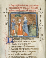 Meister des Rosenromans - Miniatur aus der Handschrift des Roman de la Rose von Guillaume de Lorris und Jean de Meun