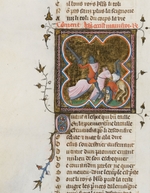 Meister des Rosenromans - Miniatur aus der Handschrift des Roman de la Rose von Guillaume de Lorris und Jean de Meun