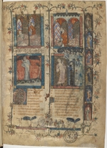 Meister des Rosenromans - Miniatur aus der Handschrift des Roman de la Rose von Guillaume de Lorris und Jean de Meun