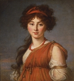 Vigée Le Brun, Louise Élisabeth - Warwara Iwanowna Naryschkina, geb. Ladomirski (1785-1840)