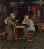 Bogdanow-Belski, Nikolai Petrowitsch - Junger Mönch