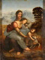 Leonardo da Vinci - Anna selbdritt