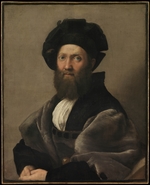 Raffael (Raffaello Sanzio da Urbino) - Porträt des Baldassare Castiglione