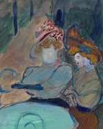 Werefkin, Marianne, von - Zwei Frauen im Strassencafe