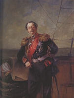 Makowski, Konstantin Jegorowitsch - Porträt von Nikolai Nikolajewitsch Graf Murawjow-Amurski (1809-1881)