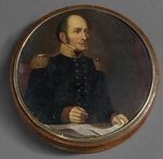 Unbekannter Künstler - Porträt des Feldmarschalls Fürst Michail Barklay-de-Tolli (1761-1818)