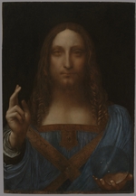Leonardo da Vinci - Christ der Erlöser (Salvator Mundi)