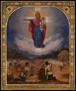 Russische Ikone - Die Muttergottes von August