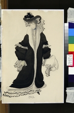 Bakst, Léon - Kostümentwurf für Frau L. Bakst