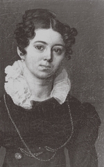Unbekannter Künstler - Porträt von Sofia Wassiljewna Rimskaja-Korsakowa (1802-1890)
