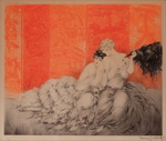 Icart, Louis Justin Laurent - Zwei elegante Damen