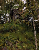 Serow, Valentin Alexandrowitsch - Altes Badehaus in Domotkanowo