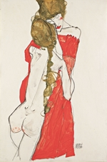 Schiele, Egon - Mutter und Tochter