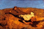 Egger-Lienz, Albin - Knabe an der Quelle (Die Quelle)