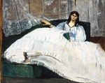 Manet, Édouard - Frau mit Fächer